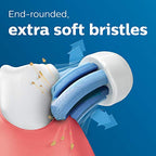 Philips Sonicare Genuine G2 Optimal Gum Care Replacement Toothbrush Heads, 3 Brush Heads, White, HX9033/65