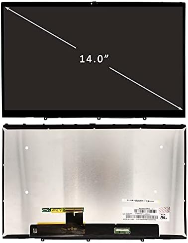 Replacement Fit for Lenovo Yoga C740-14IML 81TC 81TC000JUS 5D10S39587 5D10U55853 Touch LCD Screen LED Display Assembly 14" FHD IPS w/Bezel
