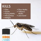 Diversey 5814919 Skidoo Institutional Flying Insect Killer II, Kills Flies, Gnats, Mosquitoes, Wasps & More, Aerosol Spray, 15-Ounce (pack of 6)