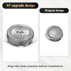 SH30 Replacement Heads for Philips Norelco Shaver Series 3000, 2000, 1000 and S1560 with Durable Sharp Blade, Razor Blades for Philips Norelco Shaver 3800, 3600, 2400, etc.
