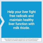 Life Extension Advanced Milk Thistle - With Silybin, Phosphatidylcholine and other Phospholipid - For Liver, Kidney Health & Detox - Non-GMO, Gluten-Free -120 Softgels