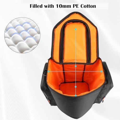 Shoulder Bag Carry Case for Bose S1 Pro+ Portable Bluetooth Speaker PA System and Microphones, Transmitters, Tablet, Power Cord Accessories