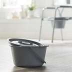 McKesson Commode Replacement Bucket with Handle and Lid, 7.5 qt, 1 Count