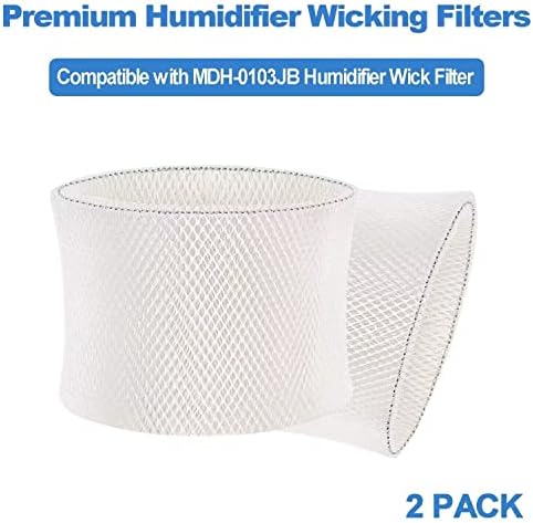 2-Pack Replacement Filters for Mainstays Humidifier, Part # A/H62 Humidifier Wick Filter