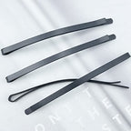 50 Black Jumbo Bobby Pins, 3.34 Inch Metal Hair Clips Hair Pin Bobby-pins Hairpins Hair Accessories for Women Thick Long Updo Hair Style