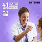 Listerine Total Care Anticavity Fluoride Mouthwash, Kills 99.9% of Germs That Cause Bad Breath and Prevents Cavities, Fresh Mint Flavor, 1L (Pack of 2)