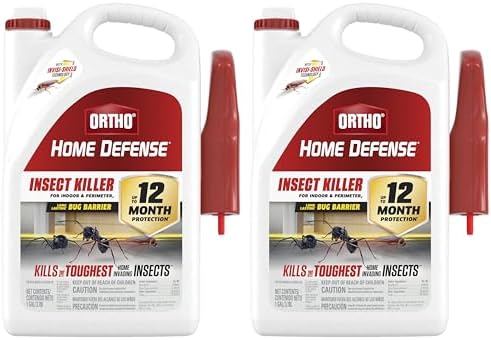Ortho Home Defense Insect Killer for Indoor and Perimeter2, Controls Ants, Roaches, Spiders and More, 1 gal., 2-Pack