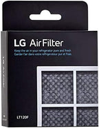 LG 6 Month (LT120F) Replacement Refrigerator Air Filter, 1 Count (Pack of 1), White