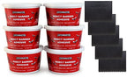 Catchmaster Tree Banding Insect Barrier DIY Kit 6Pk, 15oz. Pails and Spreader, Lanternfly & Ant Traps, Outdoor Adhesive Crawling Insect Trap, Glue Traps to Protect Trees, Fruit & Plants