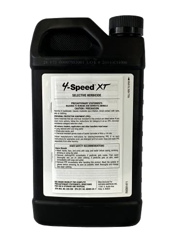 Nufarm 4-Speed XT Herbicide, Superior Broadleaf Weed Control, 32 oz