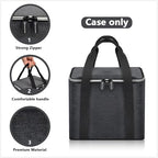 Portable Blender Storage Bag Compatible with Ninja Fit Compact Personal Blender, Cordless Blenders Carrying Holder Case with Handle for Smoothie Maker Accessories (Box Only) - Dark Grey