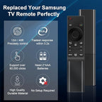 for Samsung TV Remote Control Replacement - Universal Smart Remote Compatible with All Samsung Smart TVs (2010-2024 Models) QLED UHD 8K 4K HDR LED Curved LCD Frame TV