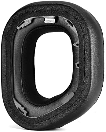 HS80 RGB Thicker Upgrade Quality Earpads - Replacement Ear Cushion Cup Compatible with Corsair HS80 RGB Wireless Headphone, High-Density Noise Cancelling Foam，Added Thicknes (Black Cooling Gel)