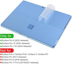 Skin Sticker for Surface Pro 9 / Pro 10/11th, 13 Inch Back Decal, Ultra-Thin Vinyl Decorative Laptop Cover Protector Accessories