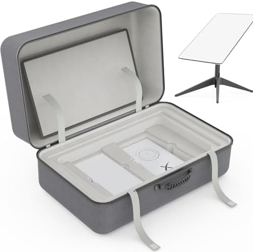 Starlink Gen 2 Carrying Case，Outdoor Travel Case for Standard Starlink V2 Accessories ，Semi-Rigid EVA ，Compact Interior，Large Capacity（Holds Starlink V2 Dish & Router & Cable & Mount & Power Supply ）