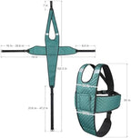 Wheelchair Seatbelt with Pocket Wheelchair Seat Belts for Adults Anti-Slip & Adjustable Wheelchair Accessories Safety Belt for Seniors Elderly, Patients, Anti-Fall Wheelchair Harness Vest