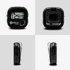 GOLFBUDDY Voice 2S+ Talking GPS Rangefinder, Clip on Hat Golf Navigation, Slope Mode on/Off, 18 Hours Battery Life, Shot Distance Measurement, Preloaded with 40,000 Courses Worldwide (Black)