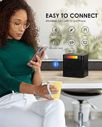 Karaoke Machine for Kids/Adults, FULLIFE 2024 Upgraded Portable Bluetooth PA Speaker System with 2 Wireless Microphones, Colorful LED Light That Changes, Sing Karaoke Set for Home Parties, Indoors