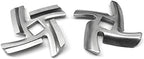 TWO PACK replacement blades for KSMFGA meat grinder by Kitchenaid meat grinder. **Fits KSMFGA only**
