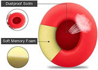 Link Dream Replacement Ear Pads for Beats Solo 2 & 3 - Memory Foam Earpads Cushion Cover for Wireless Headphones (Red)