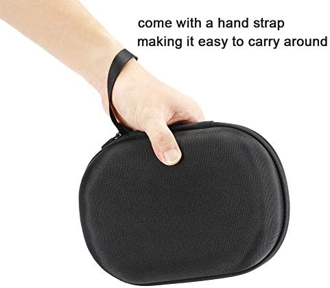 Hard Case for Bose QuietComfort 35 (Series II), QC35, QC25, QC15 Wireless Headphones Accessories. Travel Carrying Storage Bag - Black(Black Lining)