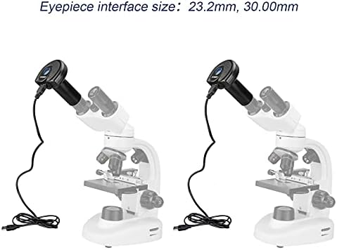 SVBONY SV189 Microscope Digital Camera, 1.3 Million Pixel USB2.0 Microscope Accessories, Suitable for Microscope Color Photography and Video