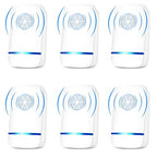 TIMIROYA Ultrasonic Pest Repeller Plug in, 6 Pack Indoor Pest Repeller for Insects Roaches Mouse Rodents Mosquitoes