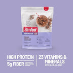 SlimFast High Protein Meal Replacement Powder, Advanced Nutrition Smoothie Mix with Vitamin and Mineral Blend, Gluten Free, Creamy Milk Chocolate, 26 Servings