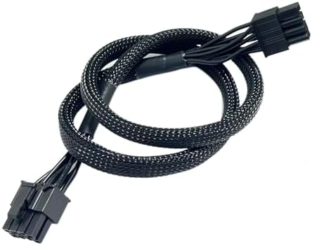 Suyitai 8 (PIN) to 8 (pin) 6+2 PCI-E VGA Power Supply Cable Replacement for EVGA Supernova 550-1300 650-1300 G2 G3 G5 750 P2 B2 B3 T2 18AGW