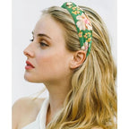 VELSCRUN Headbands for Women Girls 12 Pack Stylish Top Knotted Headbands Flower Headband For Women's Hair Non Slip Women Fashion Head Bands Wide Hairband Mom Sisters Hair Accessories