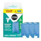 STEM Light Trap Refills, Indoor Fly Trap, Effective Insect Control for Home, Attracts and Traps Flying Insects, Compatible with STEM Light Trap, 3 Count