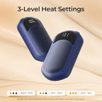 Hand Warmers Rechargeable,Electric Hand Warmer Fast Heating, Portable Pocket Heater Handwarmers Gifts for Men, Women, Christmas, Golf, Hunting, Camping Accessories