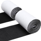 4.4 Inches x 7 Feet Strong Sticky Back Heavy Duty Hook and Loop Tape with Adhesive, Non-Slip Couch Cushion Grip Accessories, Double Sided Strip Roll to Prevent Sliding, Black