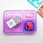 Complete Bento Lunch Box Supplies and Accessories For Kids - Sandwich Cutter and Bread Crust Shape Remover - Mini Vegetable Fruit Shapes cookie cutters - Silicone Cup Dividers - FREE Food Pick forks