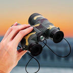Telescope Compact Binocular Cruise Accessories Binoculars for Adults Hiking Binoculars Multi-Function Small Binocular Pocket Binoculars Tiny Binoculars Mini Handheld Binoculars