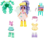 Royale High 3” School Spirit Fashion Pack: Art - Light Series 1-1 Figure with 15 Accessories - Wings Become Rings - Virtual Item Code Included - Ages 5+