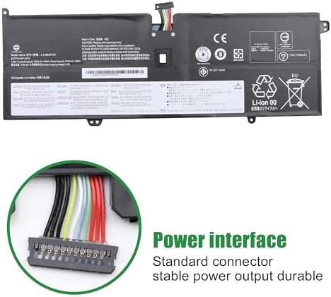 L18M4PH0 5B10T11585 5B10W67374 Laptop Battery Replacement for Lenovo IdeaPad Yoga C940-14IIL Series Notebook L18C4PH0 5B10W67180 5B10T11586 7.68V 60Wh 7820mAh
