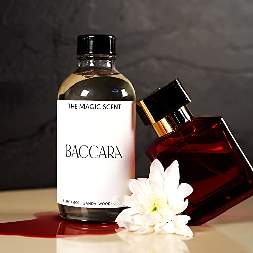 The Magic Scent "Baccara" Oils for Diffuser - HVAC, Cold-Air, & Ultrasonic Diffuser Oil - HVAC scents Inspired by The Baccarat Rouge - Essential Oils for Diffusers Aromatherapy (200 ml)