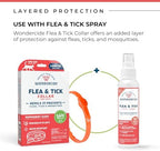 Wondercide - Flea and Tick Cat Collar - Flea, Tick, and Mosquito Repellent, Prevention for Cats - with Natural Essential Oils - Pet and Family Safe - Up to 4 Months Protection