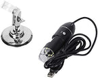 Microscope, USB Microscope Industrial Accessories, Portable Magnification, Builtin 8 LED Lights, for Phone Repair Jewelry Appraisal