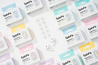 SpinFit Superfine for AirPods Pro Gen 1 & 2 - L - Medical Grade Silicone Patented Replacement Ear Tips and Adapters for Supreme Comfort (one Pair)(Ear Tips Installed)