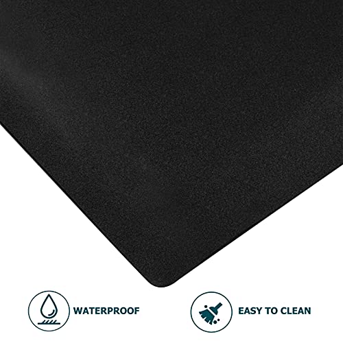 OMECAL 70"x24"x1/2" Thick Medical Bedside Fall Safety Protection Floor Mat for Elderly Senior Handicap,Reducing Injury Risk and Impact, Prevent Bed Falling, Anti Fatigue, Non-Slip Beveled Edge