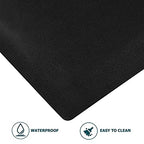 OMECAL 70"x24"x1/2" Thick Medical Bedside Fall Safety Protection Floor Mat for Elderly Senior Handicap,Reducing Injury Risk and Impact, Prevent Bed Falling, Anti Fatigue, Non-Slip Beveled Edge
