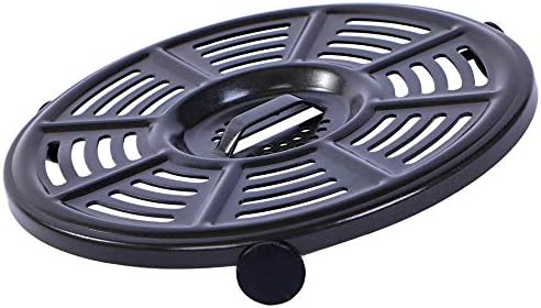 Air Fryer Replacement Crisper Plate For Ninja AF100 to AF150,Grill Pan for Ninja FD401 Foodi OP300 to OP500 Crisper Plate,Air fryer Accessories,Non-Stick