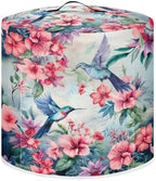 Flashideas Hummingbird Print Pressure Cooker Cover with Storage Pocket Compatible with 8 10 Quart Instant Pot, Durable Rice Cooker Air Fryer Accessories, Waterproof Kitchen Appliances Dust Cover