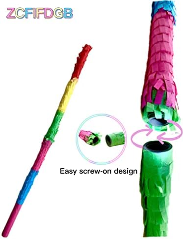 32-inch pinata sticks,pinata sticks that won't break,the quality is veryvery hard.kids can enjoy playing at the pinata party without worrying about it getting damaged.Pinata sticks kids love