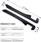 2PCS Car Seat Gap Filler - Car Seat Gap Filler Organizer for Holding Phone,Key,Purse - Universal Car Gap Filler Fits Car Truck SUV Car Interior Accessories (Black/2PCS)…