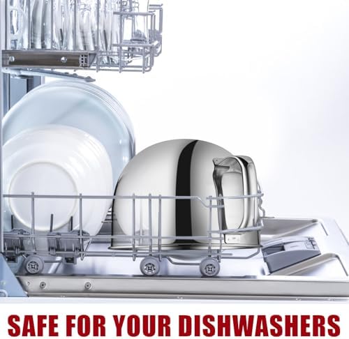 Stainless Steel 6 QT Bowl for KitchenAid Lift Stand Mixers - Replacement Bowl Compatible with KitchenAid Stand Mixers