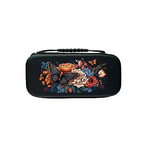 Flowers Switch Case For Nintendo Switch OLED/Switch LITE/Switch Accessories, Cute Carry Protective Bag, Travel Game Console Cases, Controller Hard Shell Holder 20 Cartridge Slot J69