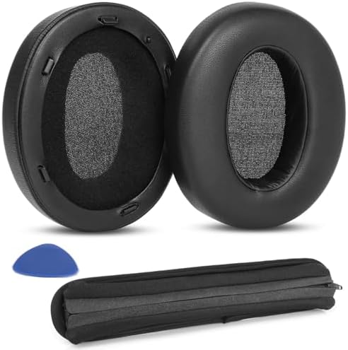WH-XB910 Headset-YunYiYi Ear Pads Replacement Ear Cushions Compatible with Sony WH-XB910N XB910N Headset Earpads Headband Cover Parts (WH-XB910N)